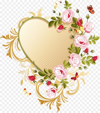 Rose Heart Flower - coeur 