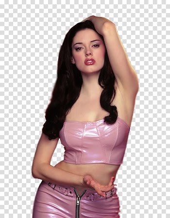 Rose McGowan transparent background PNG clipart