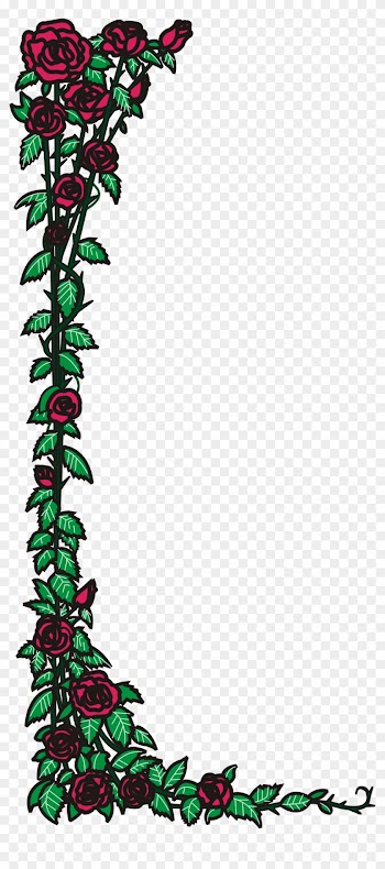 Rose - Rose And Thorns Border