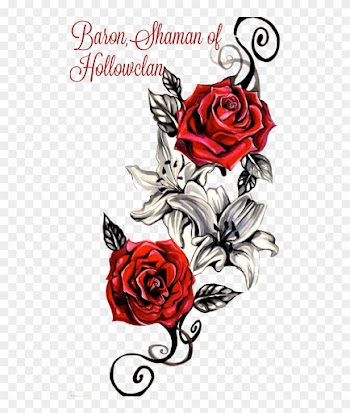 Rose Tattoo Png Clipart - Rose Tattoo Designs