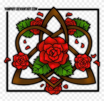 Rose Tattoo Png Transparent Free Images Only - Celtic Rose Transparent Png