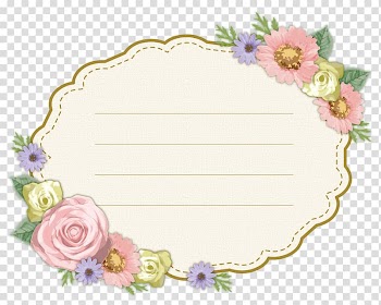 Rose Text Flower, Rose border signs transparent background PNG clipart