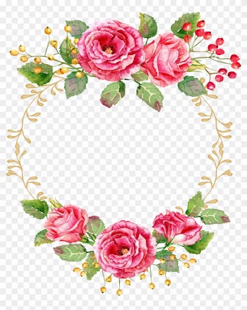 Rose Watercolor Painting Floral Design Flower - Rose Flower Vector Png