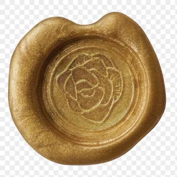 Rose wax seal png collage | Free PNG - rawpixel