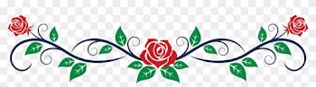 Rose White Clip Art - Black And White Rose Border