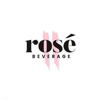 Rose wine beverage logo vector | Free stock vector - 466464