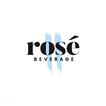Rose wine beverage logo vector | Free stock vector - 466503