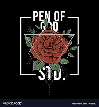 rose with geometric