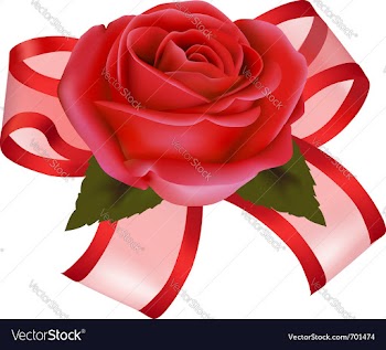  					Rose with gift vector&nbsp;image														