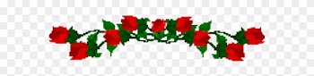 Roses-1 - Red Rose Clip Art