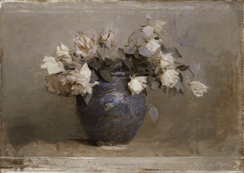 Roses (1890) painting in high | Free Photo - rawpixel