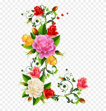 Roses - Elegant Floral Border Design