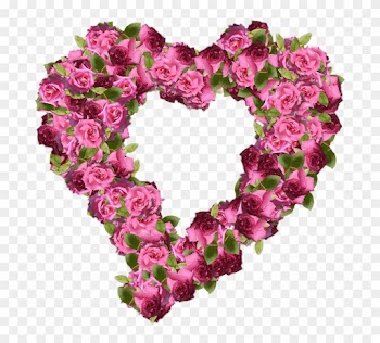 Roses, Heart, Romance, Flower, Love, Decoration, Floral - Rose