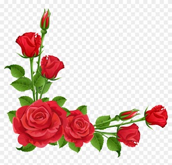 Roses Rose Clip Art Free Clipart Images 2 Clipartcow - Flower Frame Png