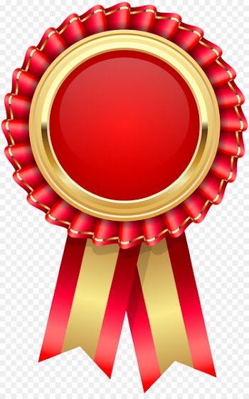 Rosette Ribbon Blue Clip art - ribbon 