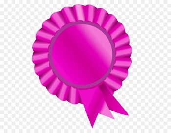 Rosette Ribbon Clip art - Rosette Ribbon Pink Clipart Picture 