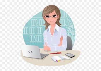 Rosillo &amp; Associates - Office Girl Clipart