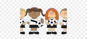 Roster Clip Art - Girl Playing Soccer Clip Art Png