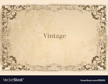 Rought iron frame vector image