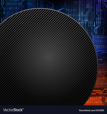 Round banner vector image