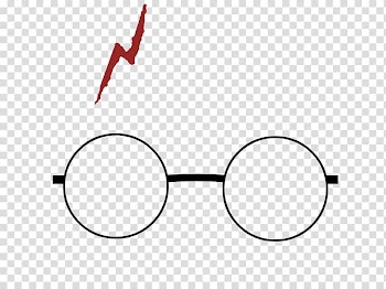 Round black framed eyeglasses illustration, Harry Potter and the Philosopher's Stone Hermione Granger Draco Malfoy Harry Potter and the Deathly Hallows, Harry Potter transparent background PNG clipart