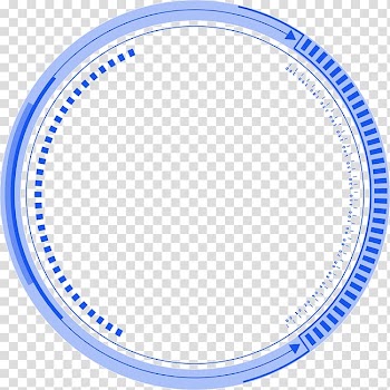Round blue frame , Awaken For Wellness Phonograph record Massage The Quarrymen, Blue Science Fiction Grid Iron Man AI Jarvis transparent background PNG clipart