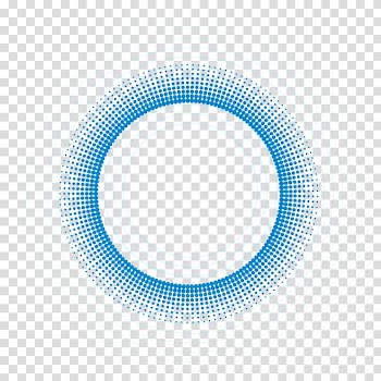 Round blue frame illustration, Blue Circle Pattern, Circle border transparent background PNG clipart