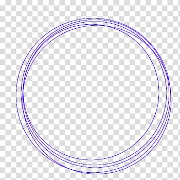 Round blue frame transparent background PNG clipart
