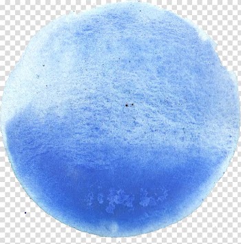 Round blue illustration, Blue Circle Watercolor painting Azure, watercolour blue transparent background PNG clipart