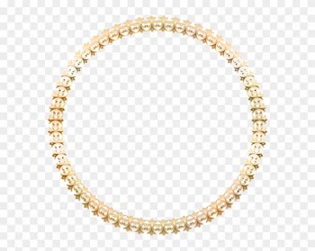 Round Border Frame Gold Transparent Png Image - Gold Oval Frame Png
