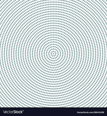 Round circle pattern background - abstract graphic vector image