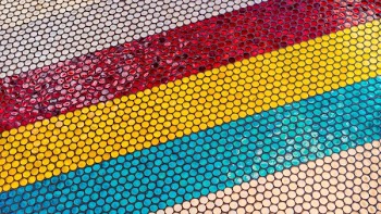 Round Colored Tile