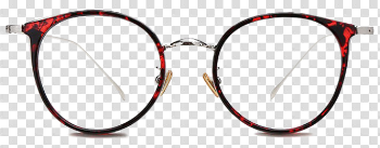 Round Eyeglasses Transparent Images