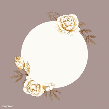 Round floral label | Free stock vector - 553197
