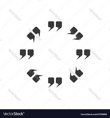  					Round frame of the quotes dialog sticker for text vector image														
