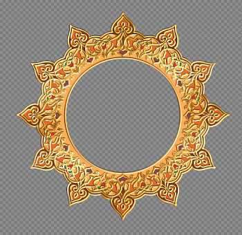 Round Frame PNG Picture