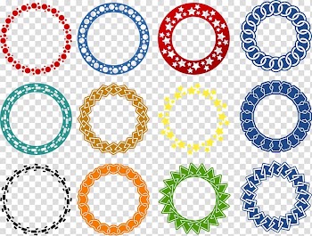 , Round Frame transparent background PNG clipart