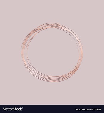  					Round frame with imitation of rose vector image														