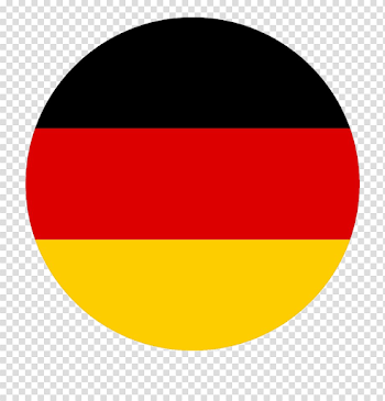 Round Germany Flag PNG Transparent Image