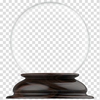Round glass ball with brown wooden stand art, Glass White Transparency and translucency, Round white glass cover creative transparent background PNG clipart