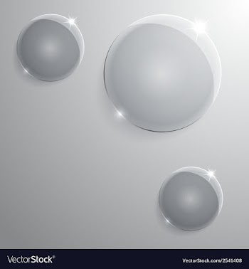 Round glass frame Eps10 vector image