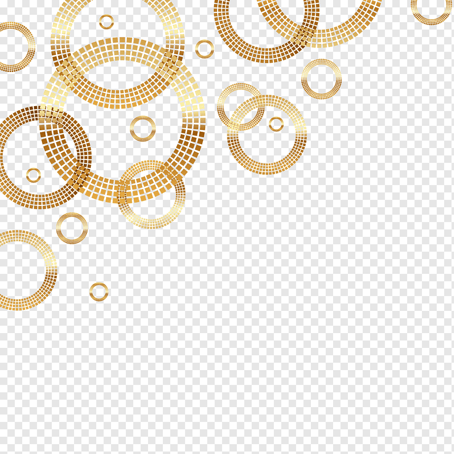 round gold-colored digital illustration, Circle Gold Euclidean, golden ring, love, angle, golden Frame png