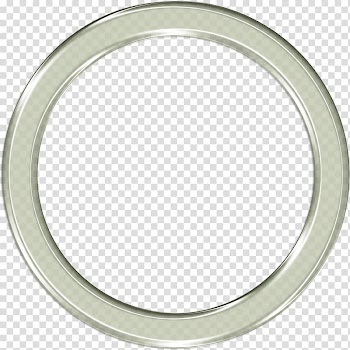 Round gray frame , Circle , Silver circle transparent background PNG clipart