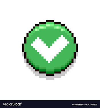 round green accept checkmark interface button