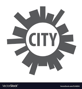  					Round logo city of the planet vector image														