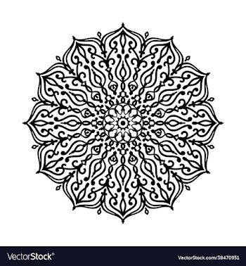 round mandala pattern