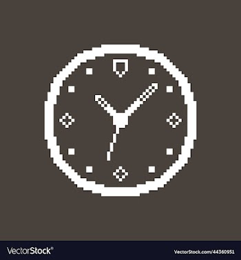 round mechanical watch face icon