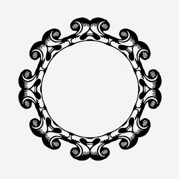Round mirror frame, vintage illustration. | Free Photo - rawpixel