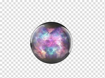 Round multicolored , Magic 8-Ball Crystal ball , Colorful cool creative magic ball transparent background PNG clipart