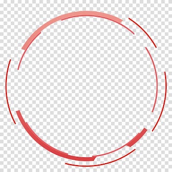 Round pink frame, Adobe Fireworks, Red simple circle border texture transparent background PNG clipart